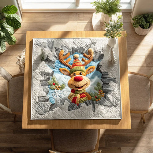 Winter Wonders Quilted Table Topper