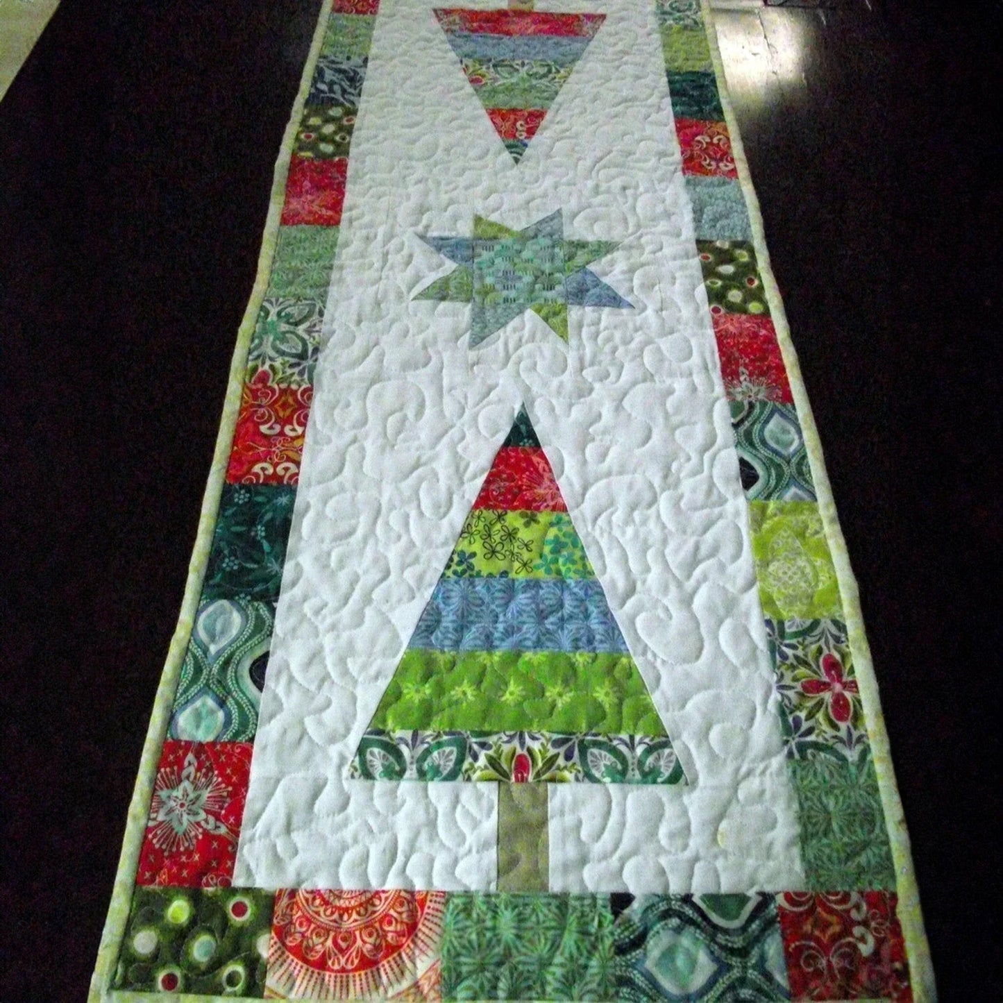 Winterfest Quilted Table Runner