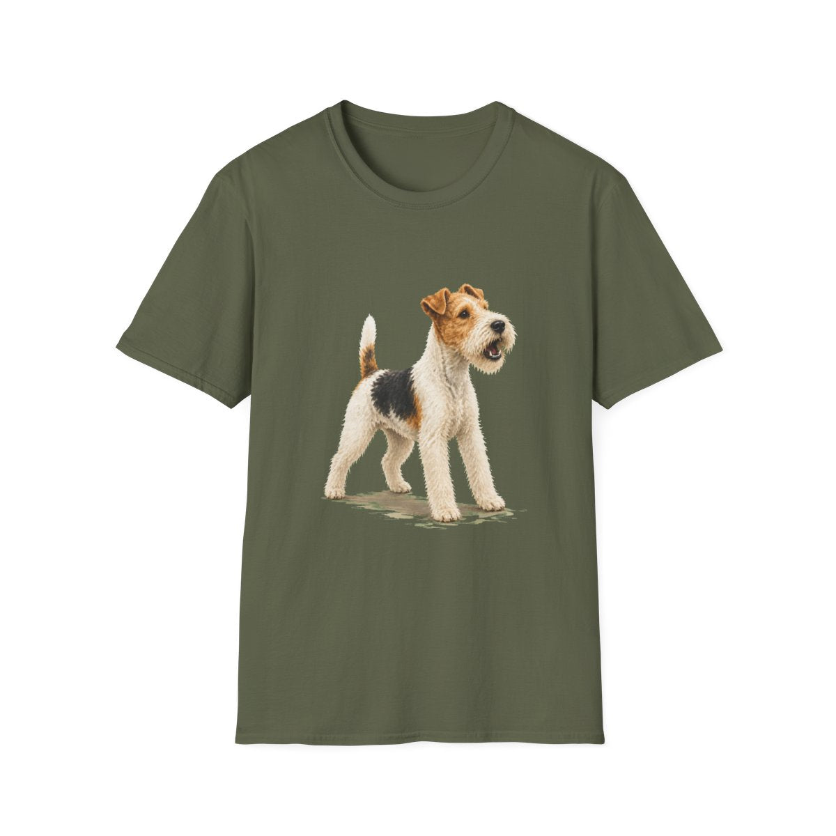 Wire Fox Terrier Head Of Security Tee