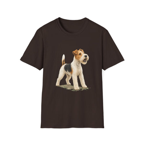 Wire Fox Terrier Head Of Security Tee