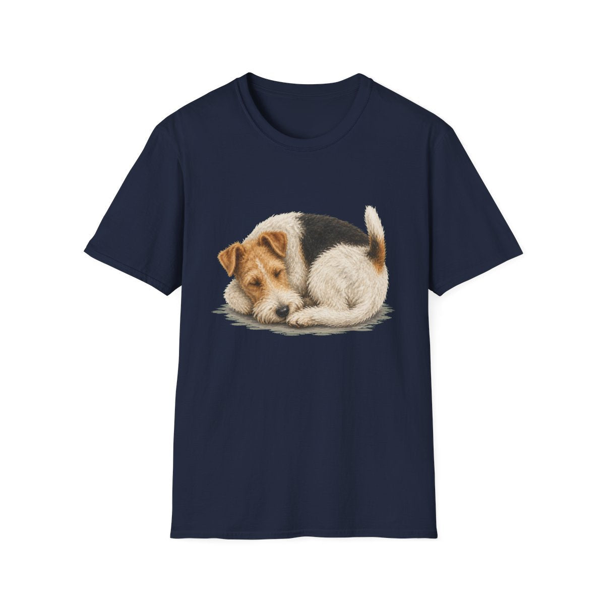 Wire Fox Terrier Rest At Last Tee