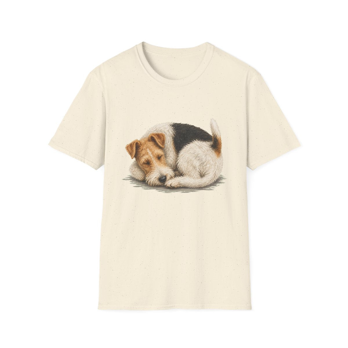 Wire Fox Terrier Rest At Last Tee