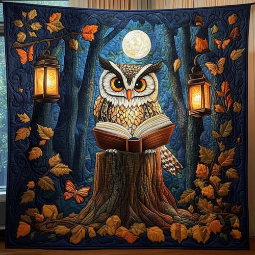 Wise Owl Quilt Blanket