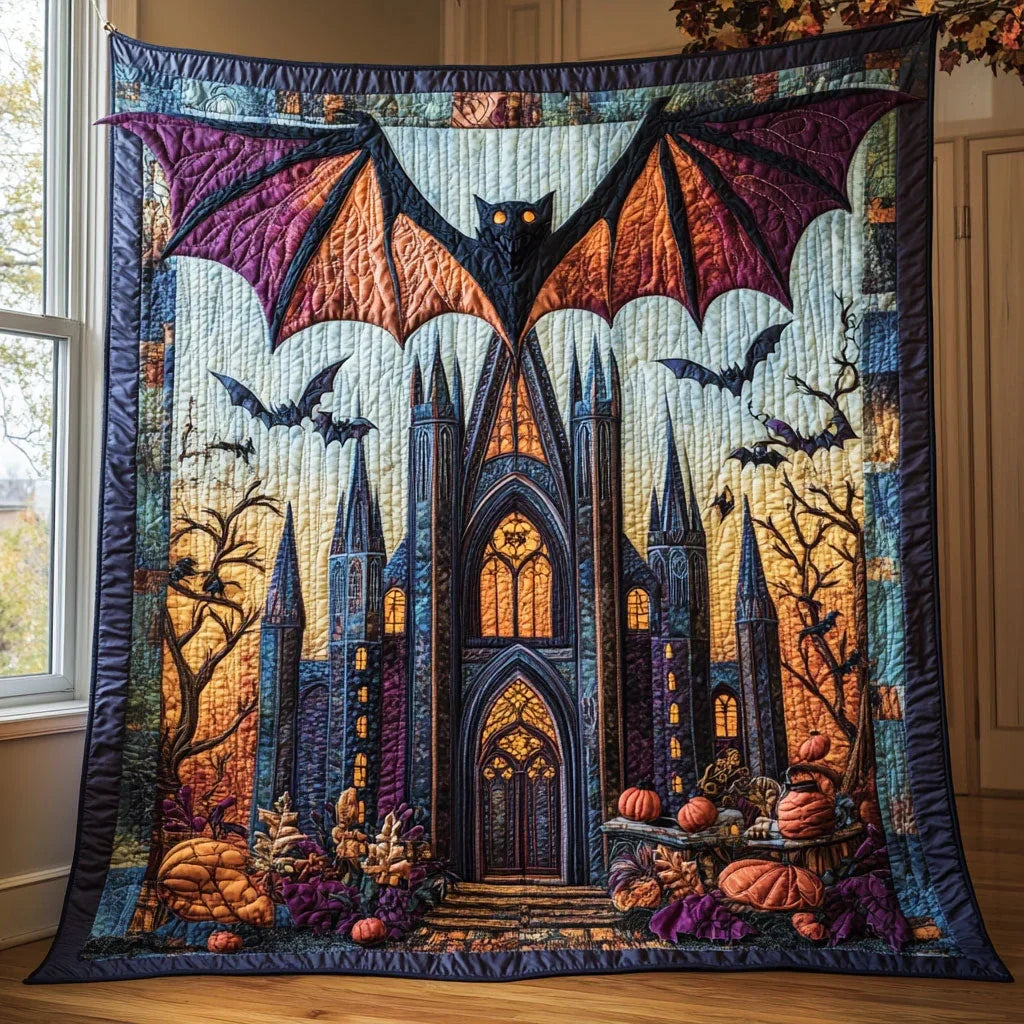 Witchlight Welcome Quilt Blanket
