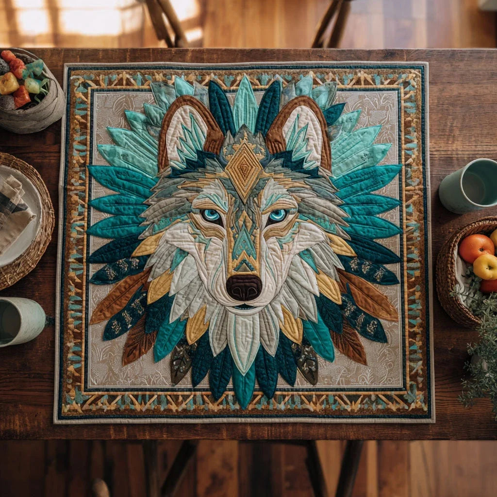 Wolf of the Plains Table Topper