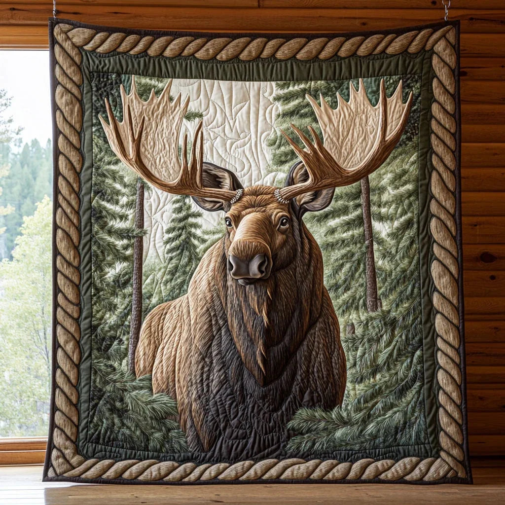 Woodland Guardian Quilt Blanket