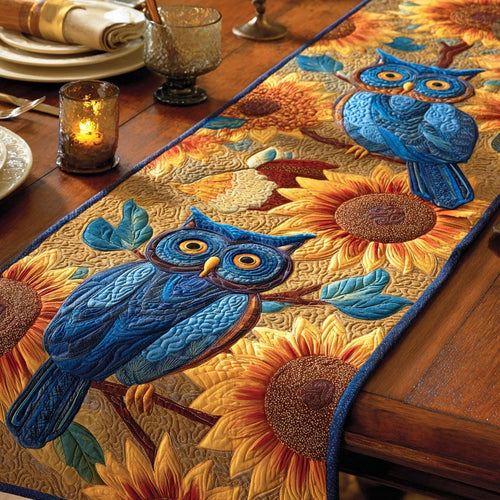 Woodland Guardian Quilted Table Runner
