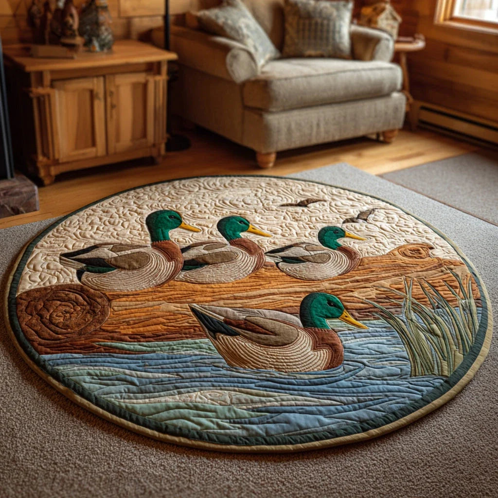 Woodland Spirit Quilted Round Mat