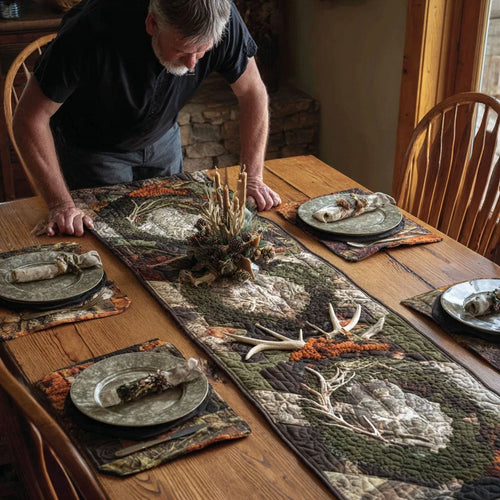 Woodland Spirit Quilted Table Runner