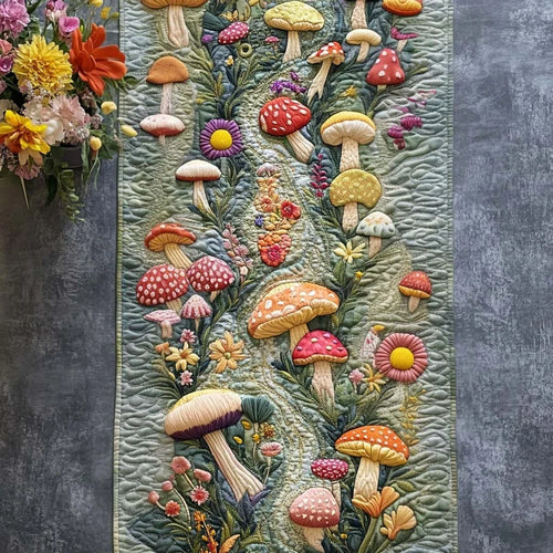 Woodland Wonders Quilted Table Runner