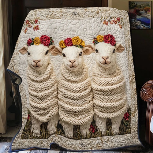 Wooly Sisters Quilt Blanket