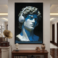Classical Beats Repose Canvas Wall Art