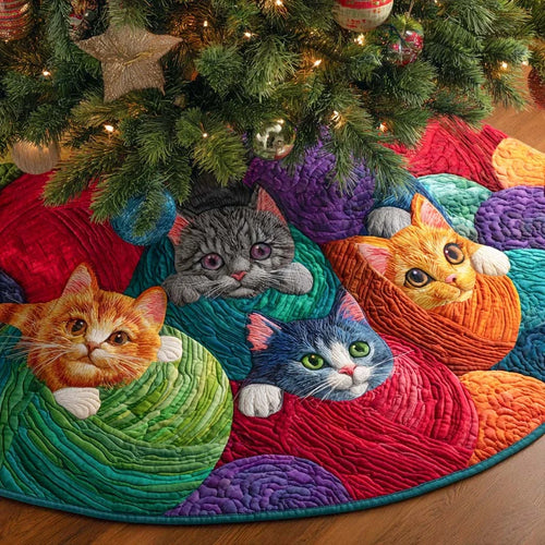 Yarn Companions Quilted Tree Skirt