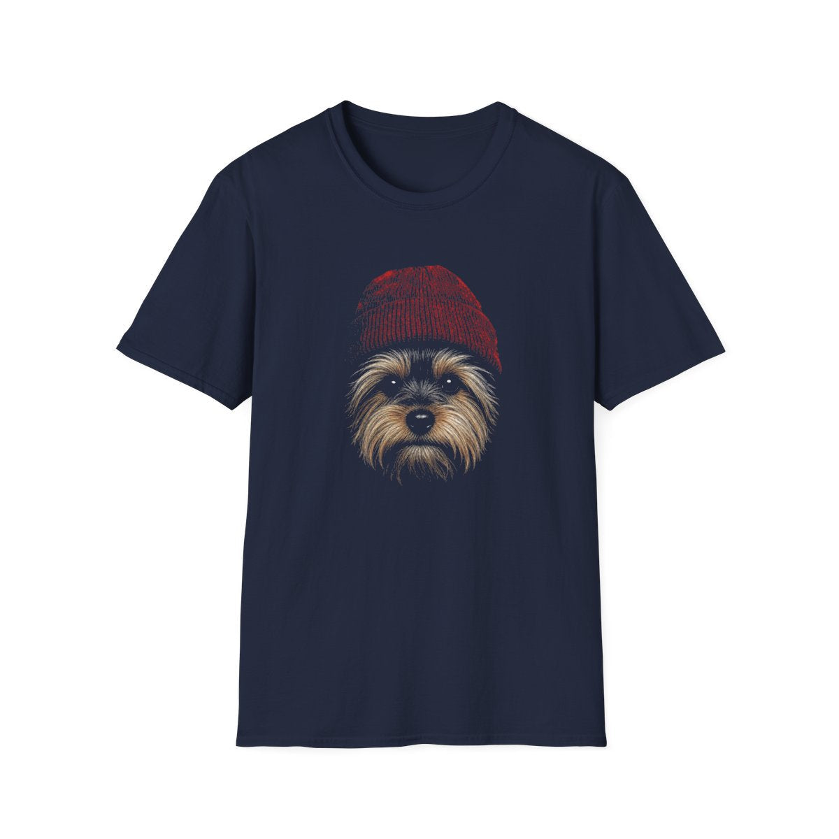 Yorkshire Terrier In Beanie Tee