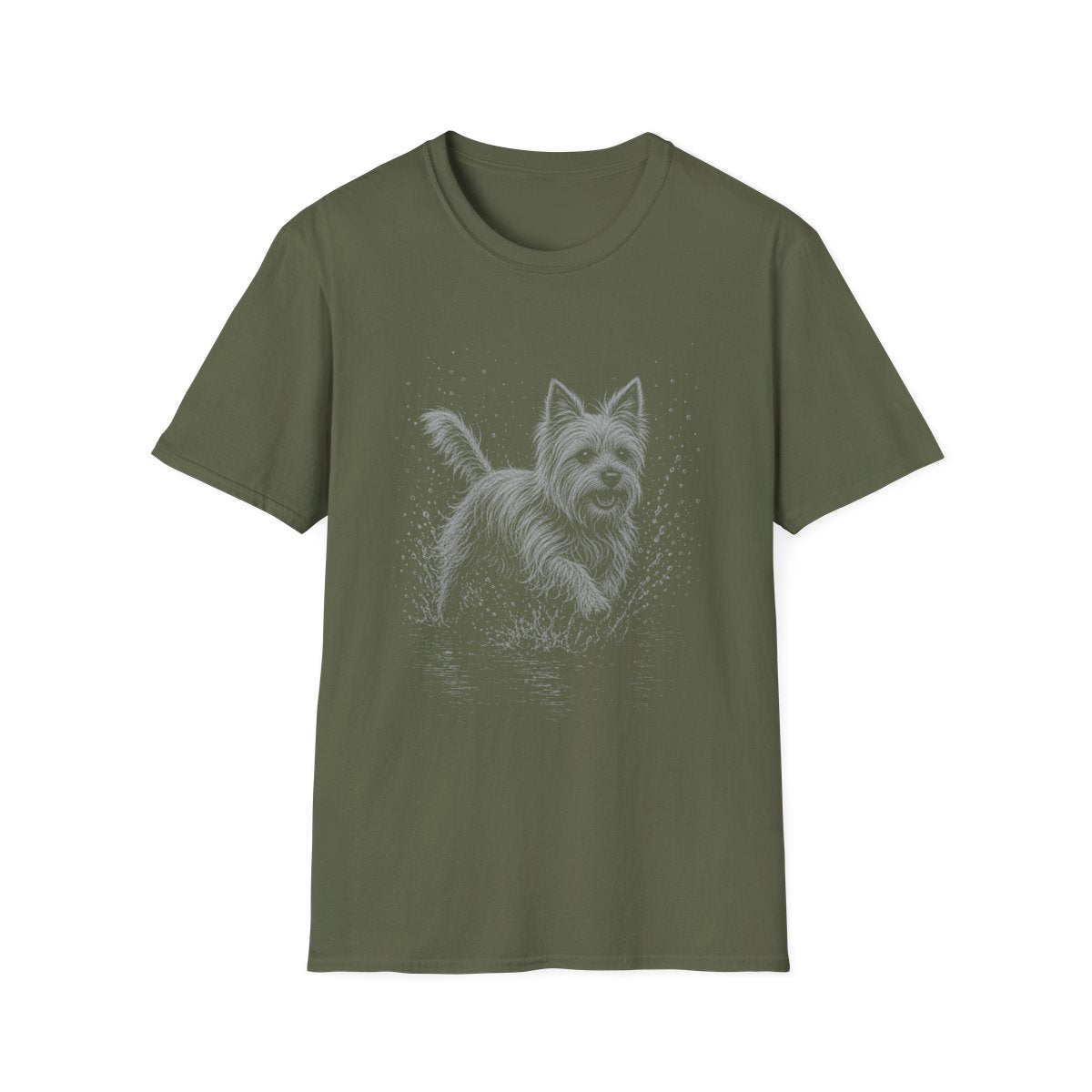 Yorkshire Terrier Water Run Tee