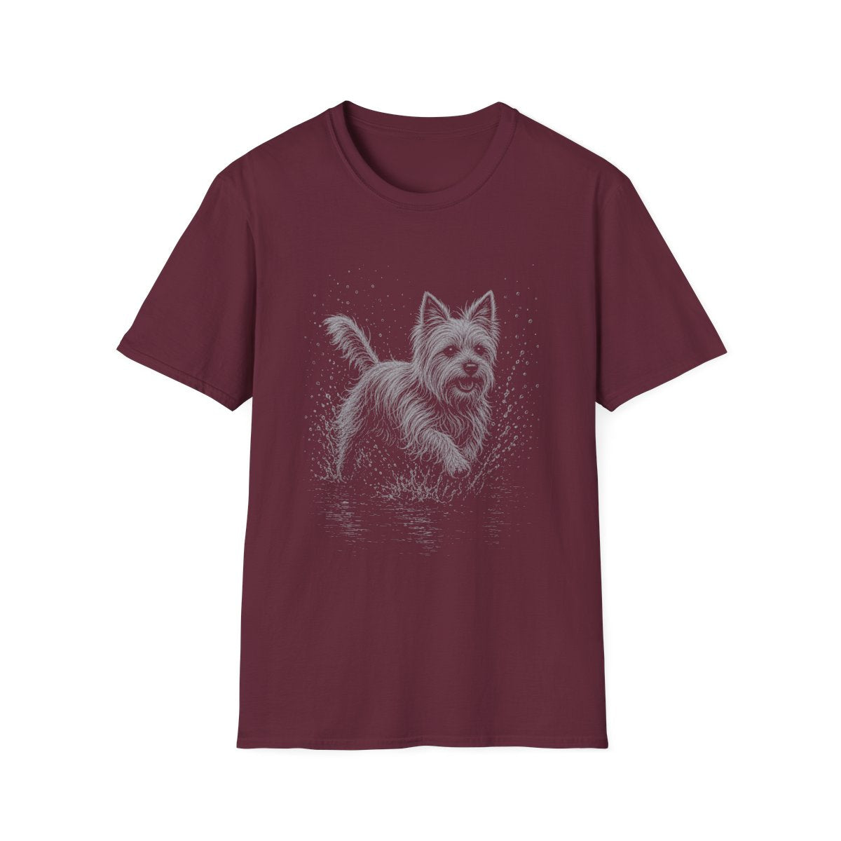Yorkshire Terrier Water Run Tee