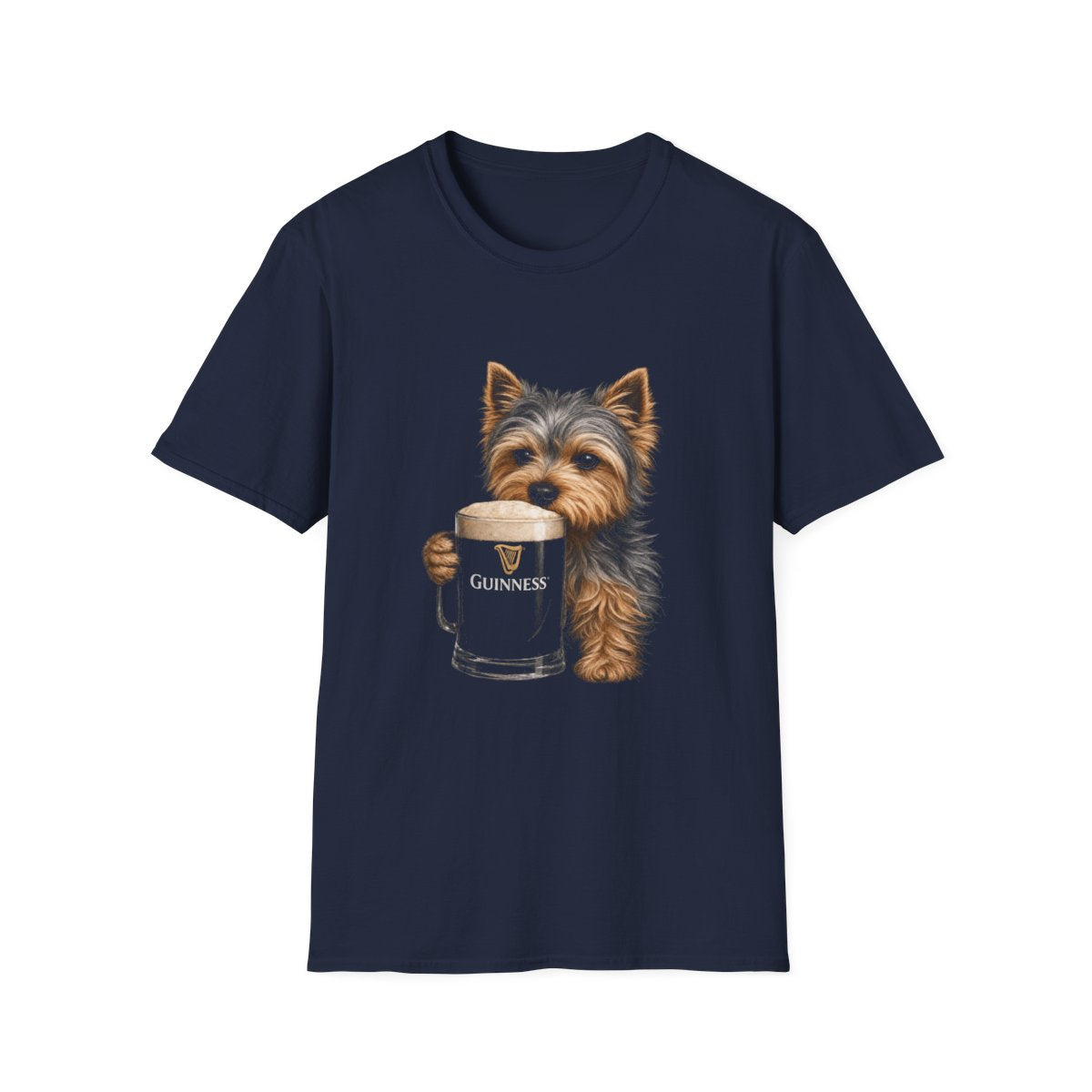 Yorkshire Terrier With A Pint Tee