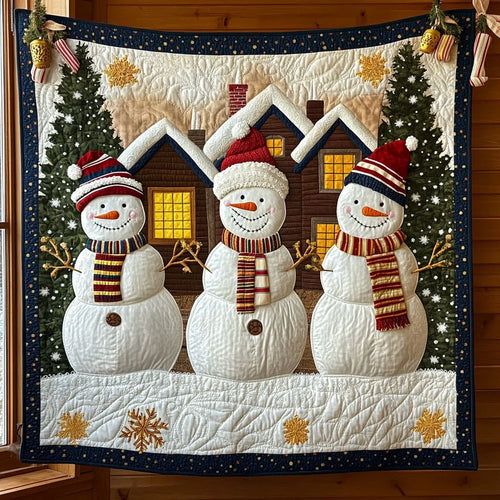 Yuletide Song Quilt Blanket