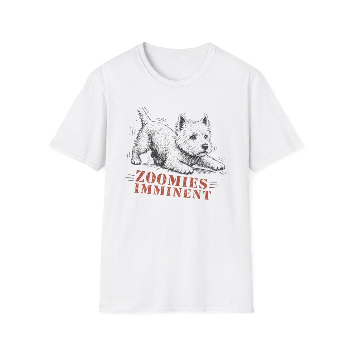 Zoomies Imminent Westie Tee